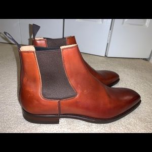 NWOT Paul Stuart Leather Chelsea Boots